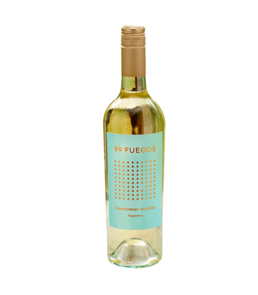 Vinos 99 Fuegos - Chardonnay Viognier - 750 Ml
