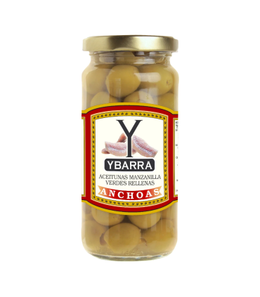 Aceitunas Rellenas - Con Anchoas - 142 Gr
