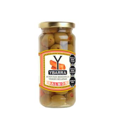 Aceitunas Rellenas - Con Salmón - 142 Gr