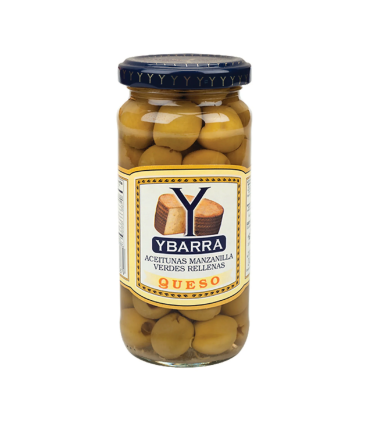 Aceitunas Rellenas - Con Queso - 142 Gr