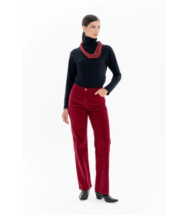 Pantalon Corderoy - Rojo