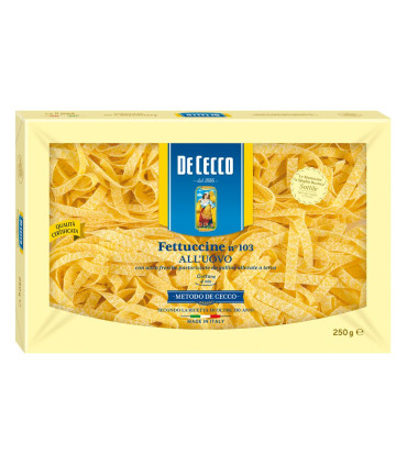 Fettuccine Matasse Al Huevo De Cecco 250 Gr.