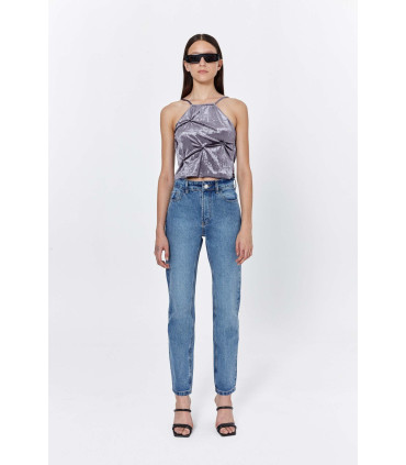 Top Mae Gris
