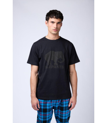 Remera Elepants Negro