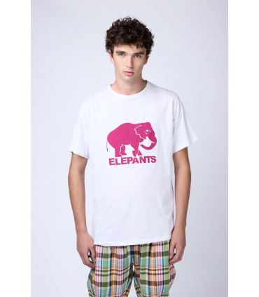 Remera Elepants Blanco