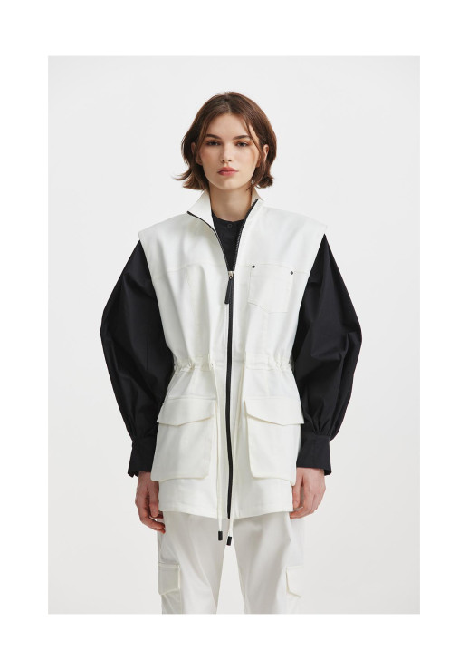 Chaleco Artico Abc Off White 40