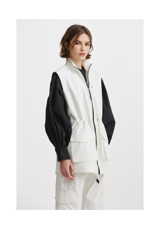 Chaleco Artico Abc Off White 40
