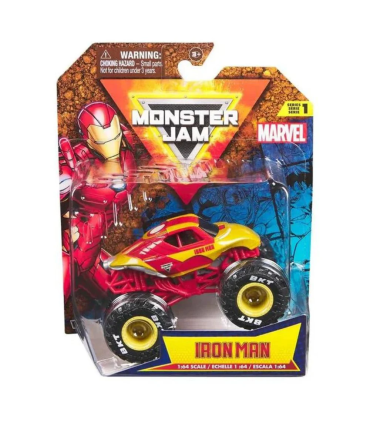 Monster Jam Vehiculo 1:64 Iron Man