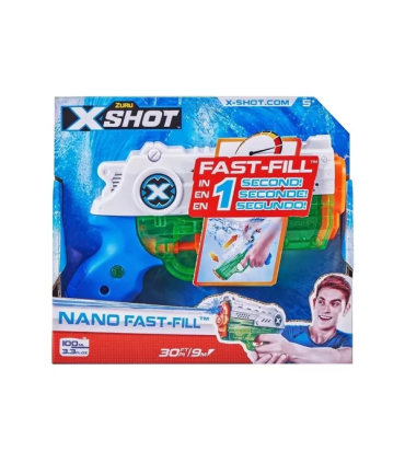 X-shot Pistola De Agua Nano Fast Fill