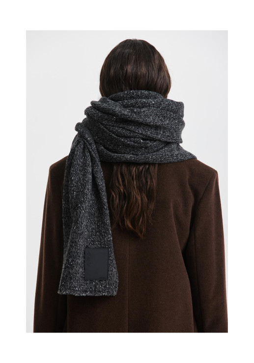 Bufandon Alpino Negro Talle Unic