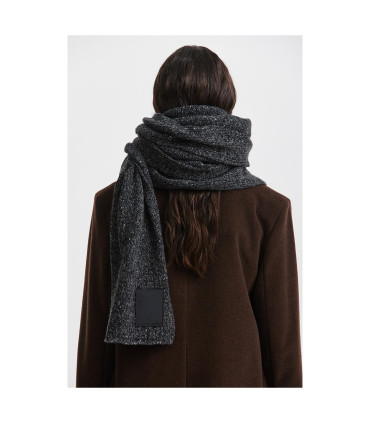 Bufandon Alpino Negro Talle Unic