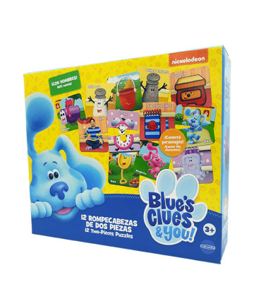 Las Pistas De Blue Puzzle 2 Piezas