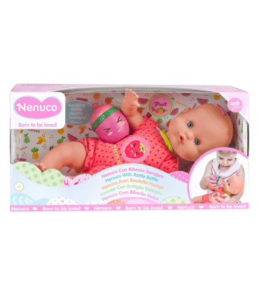 Nenuco Con Biberon Y Sonajero