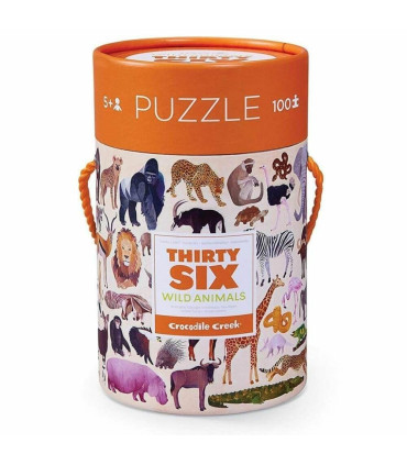 Puzzle Animales Salvajes 100 Piezas