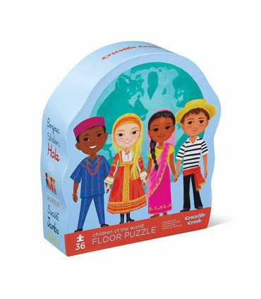 Puzzle Chicos Del Mundo 36 Piezas