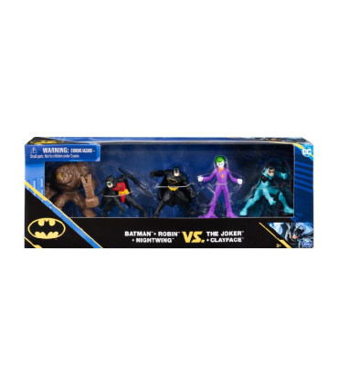 Dc Batman Pack X 5 Mini Figuras