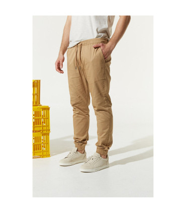 Jogger Matt Gabardina Camel