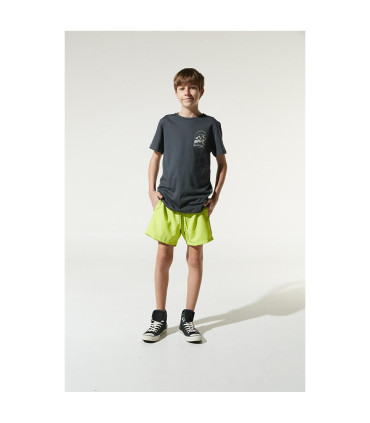 Traje De Baño Liso Teens Amarillo