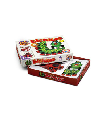 Puzzle Bichitos X 4