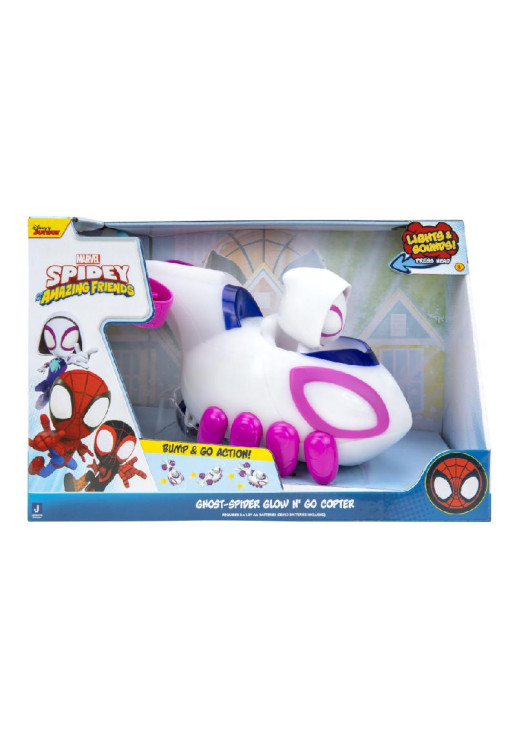 Spidey Vehiculo Con Figura Deluxe