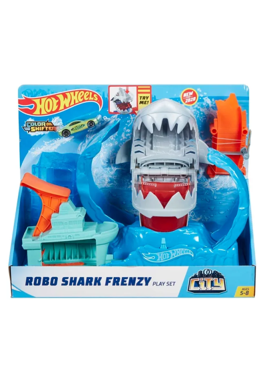 Hot Wheels Pista Robo Shark