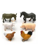 Kit Animales De Granja X 6