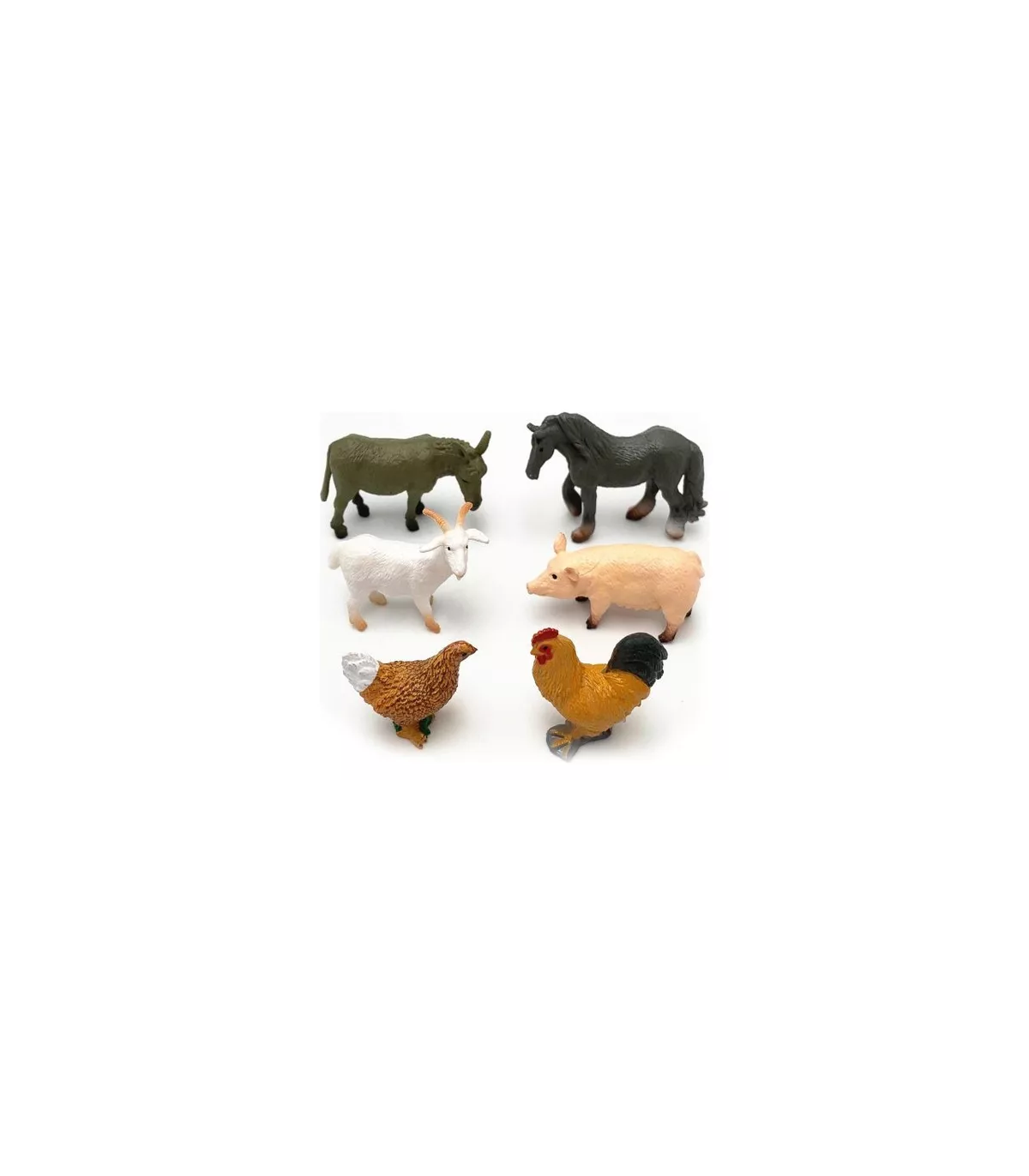 Kit Animales De Granja X 6