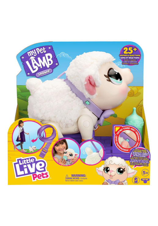 Little Live Pets Snowie Cordero Interactivo