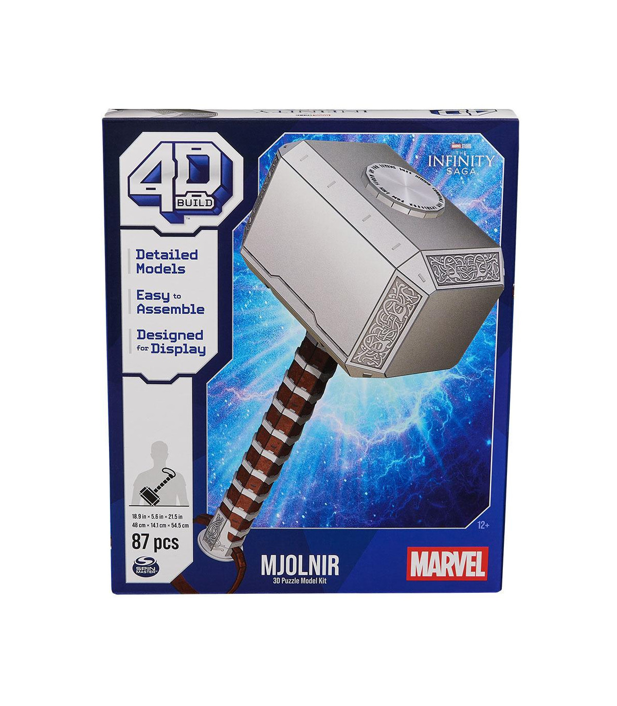 Puzzle 4d Martillo Thor