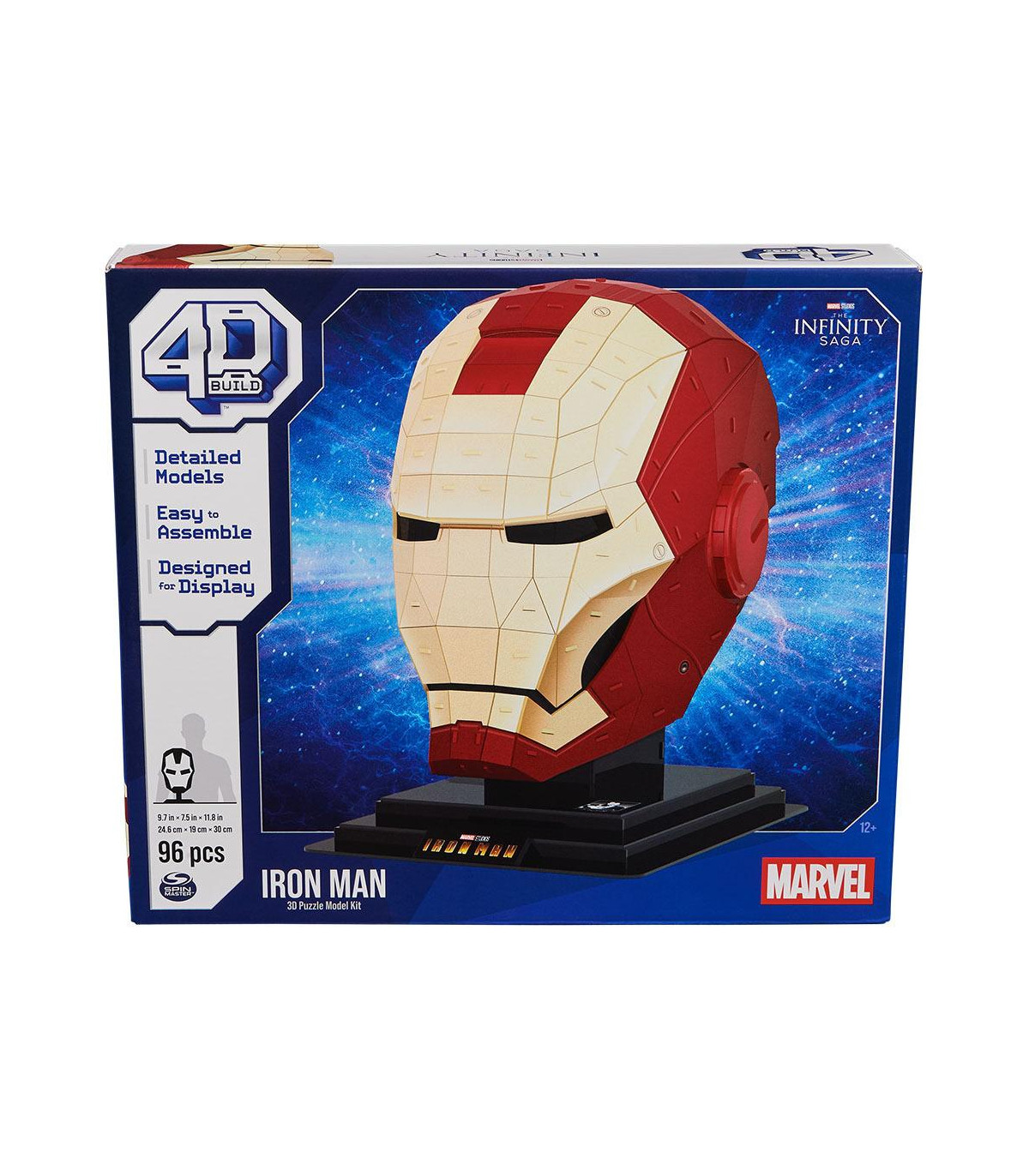 Puzzle 4d Casco Iron Man