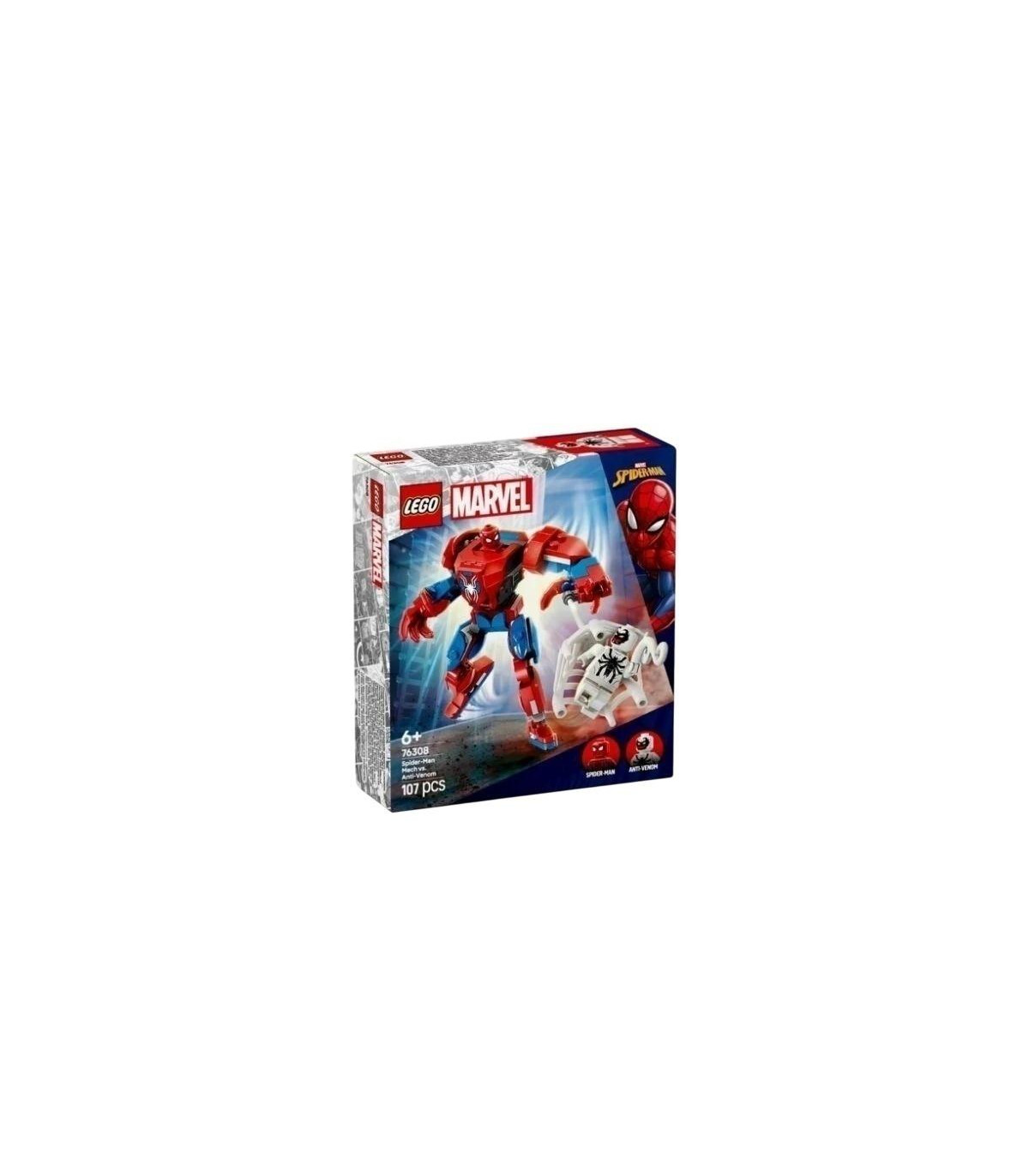 Lego Spiderman Mech Vs Anti Venom