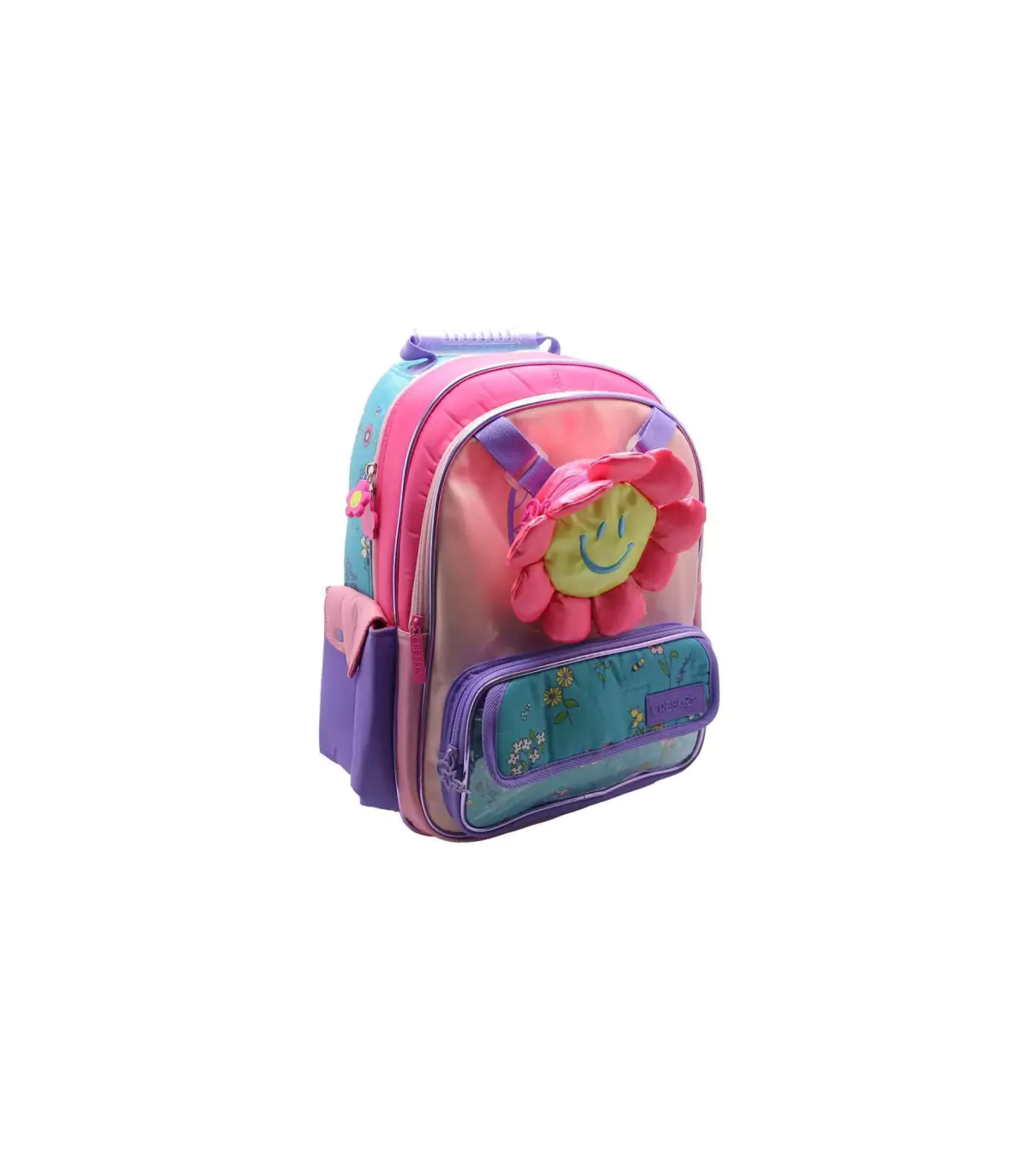 Mochila Flor Espalda 16"