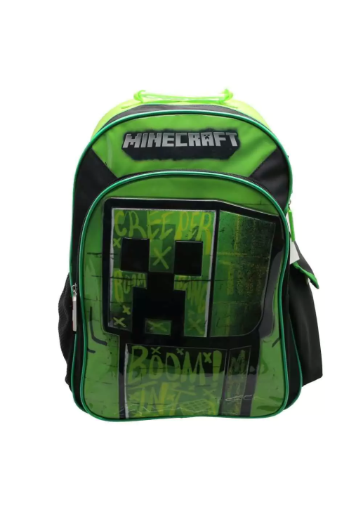 Mochila Minecraft Espalda 18"