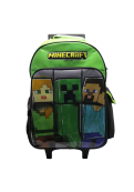 Mochila Minecraft Con Carro 18"