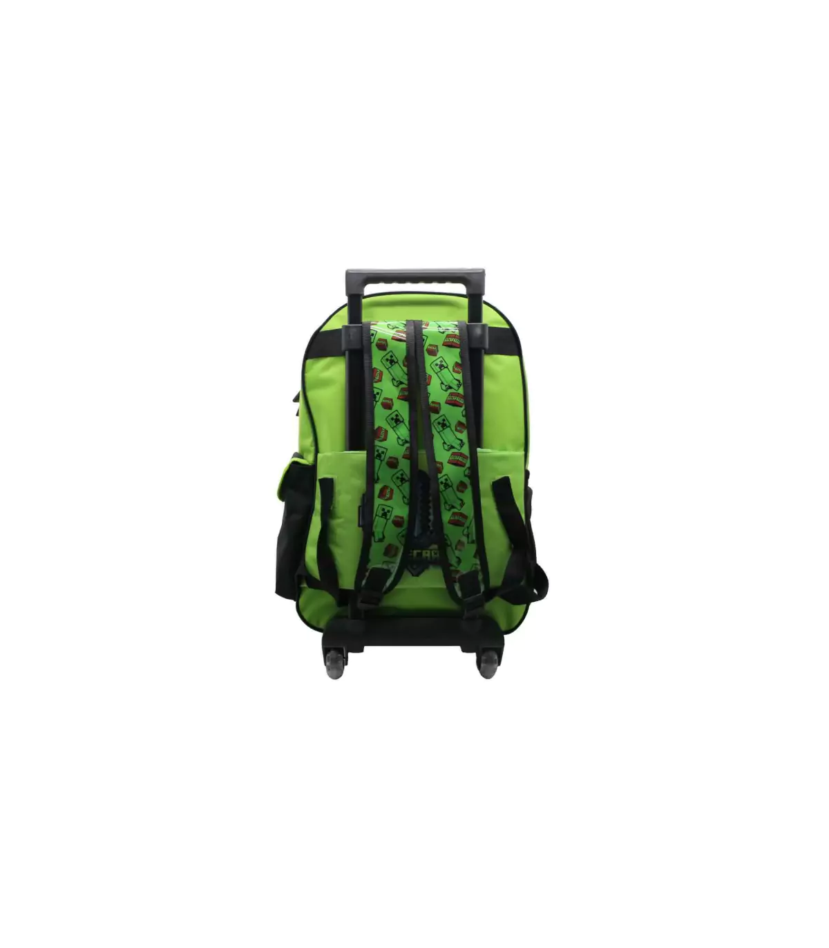 Mochila Minecraft Con Carro 18"