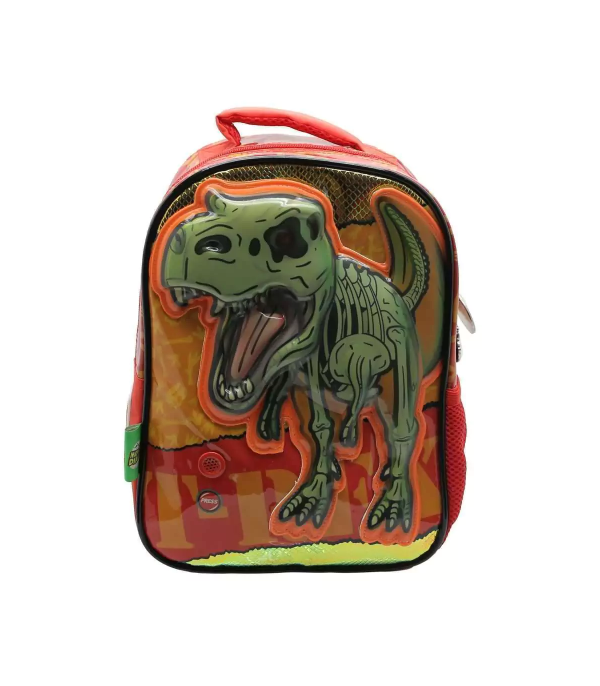 Mochila Dinosaurio Con Sonido Espalda 12"