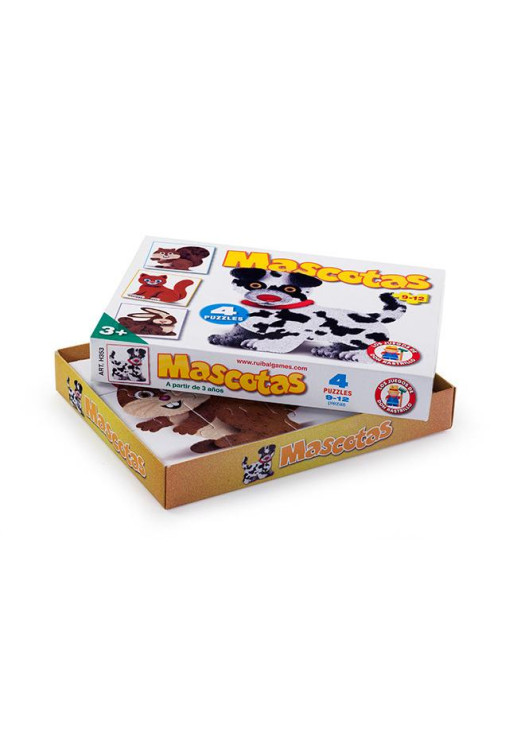 Puzzle Mascotas X 4