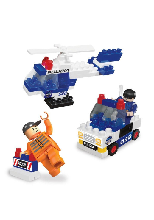 Blocky Policias X 70 Piezas