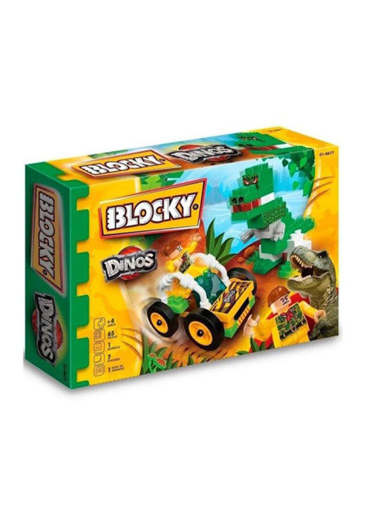Blocky Dinosaurios 65 Piezas