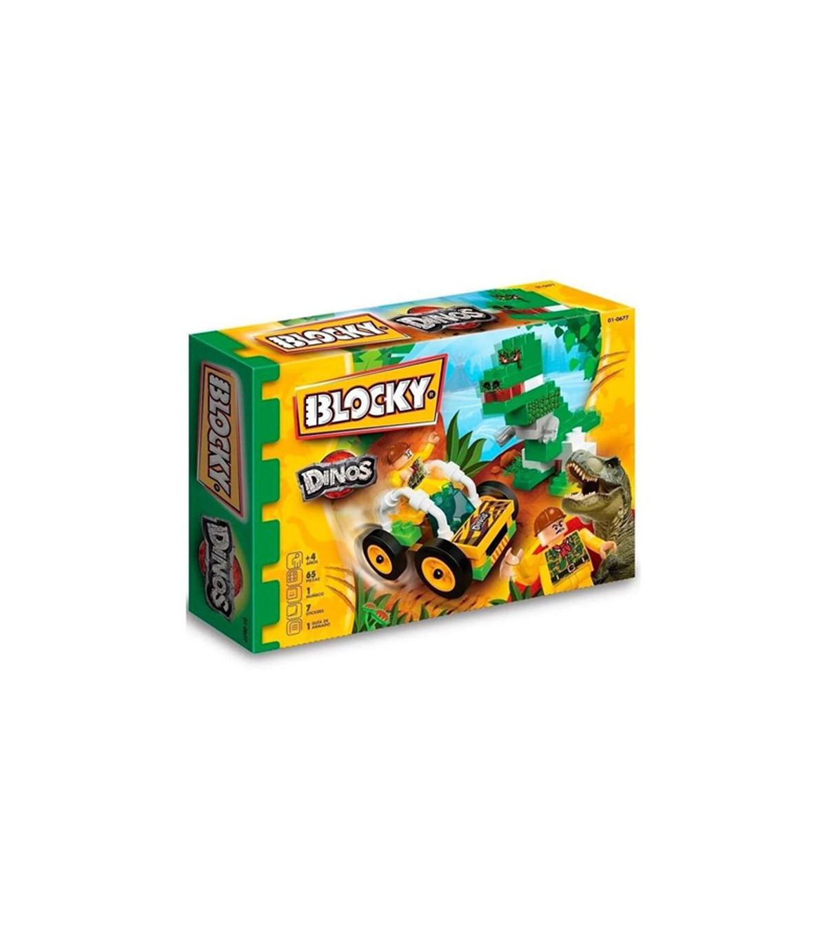 Blocky Dinosaurios 65 Piezas