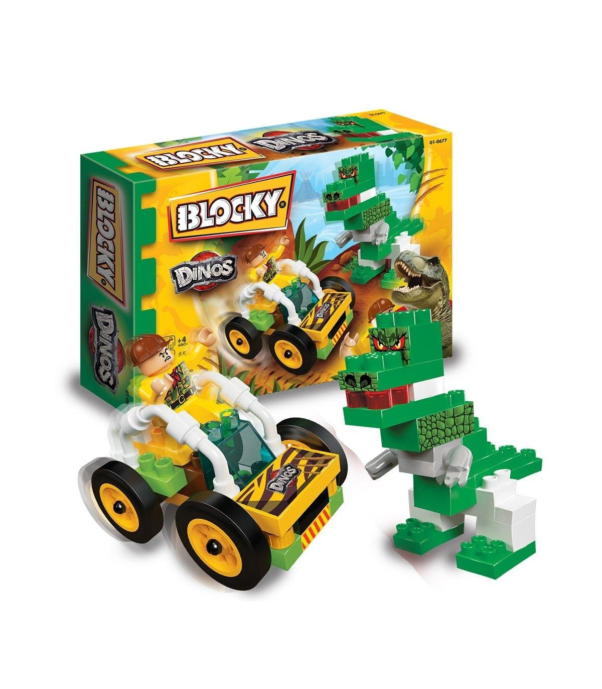 Blocky Dinosaurios 65 Piezas