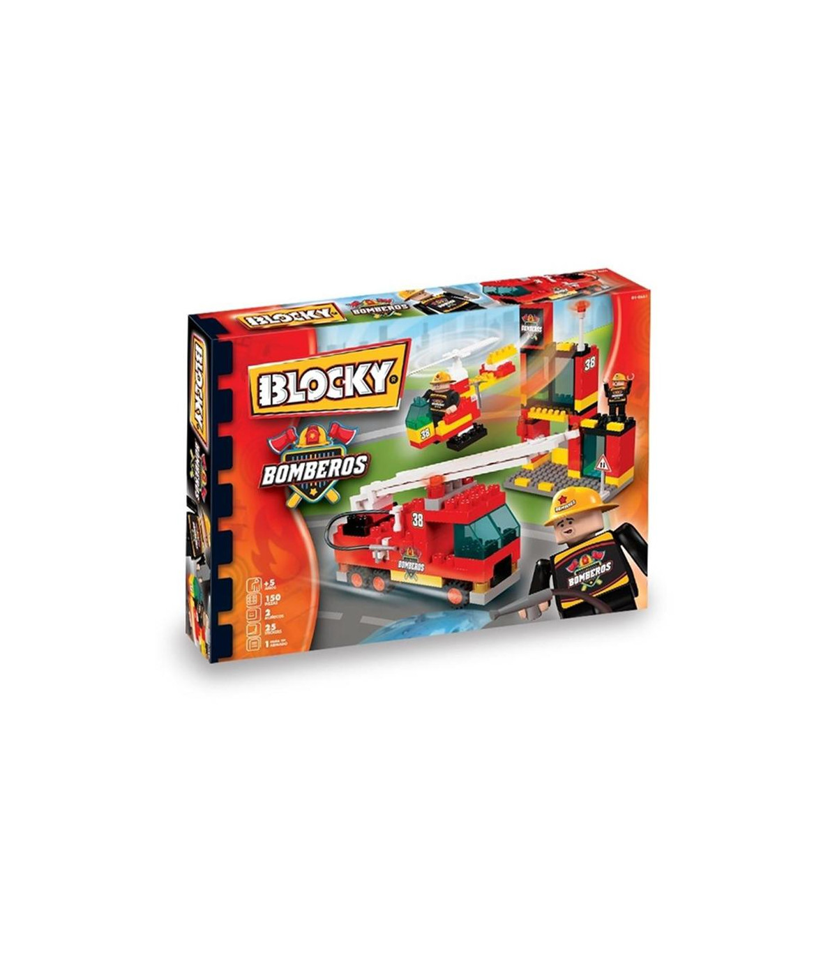 Blocky Bomberos 150 Piezas