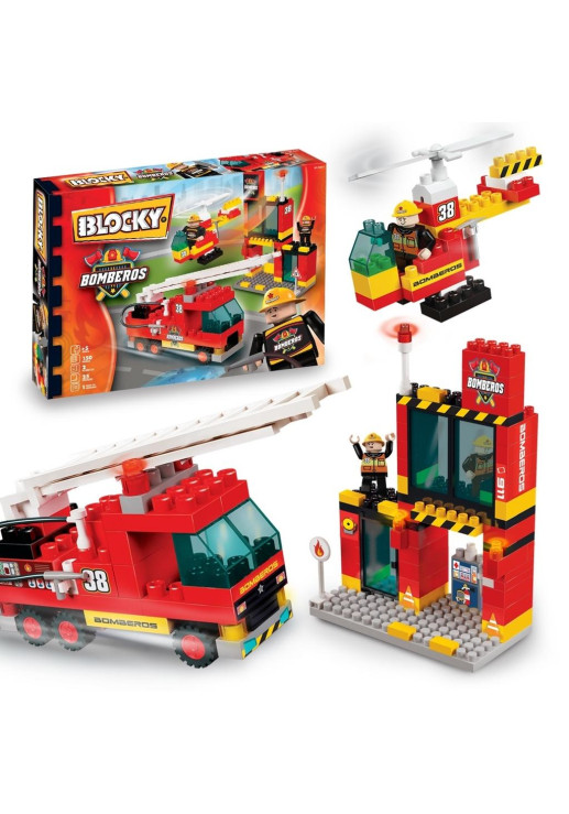 Blocky Bomberos 150 Piezas