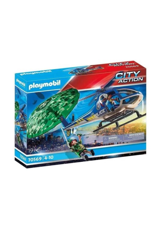 Playmobil Helicoptero Policia