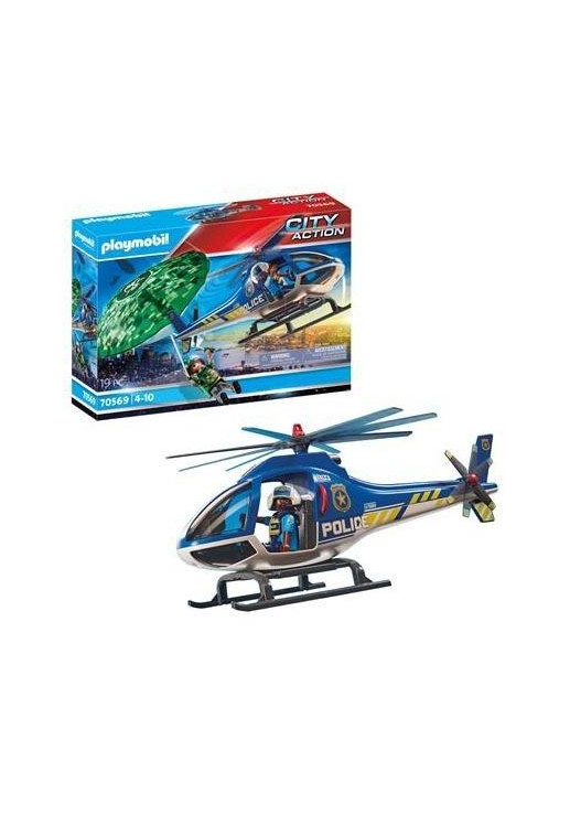 Playmobil Helicoptero Policia