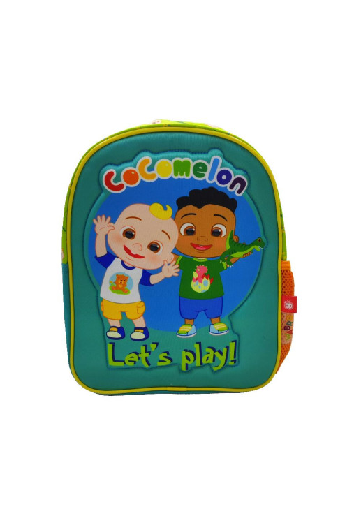 Mochila Cocomelon Lets Play Espalda 12"