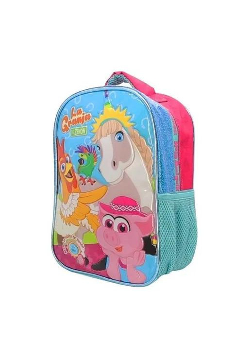 Mochila Granja De Zenon Con Sonido Espalda 12"