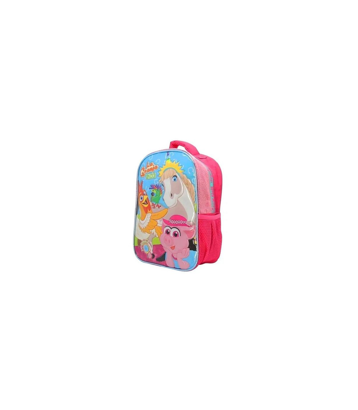 Mochila Granja De Zenon Con Sonido Espalda 12"