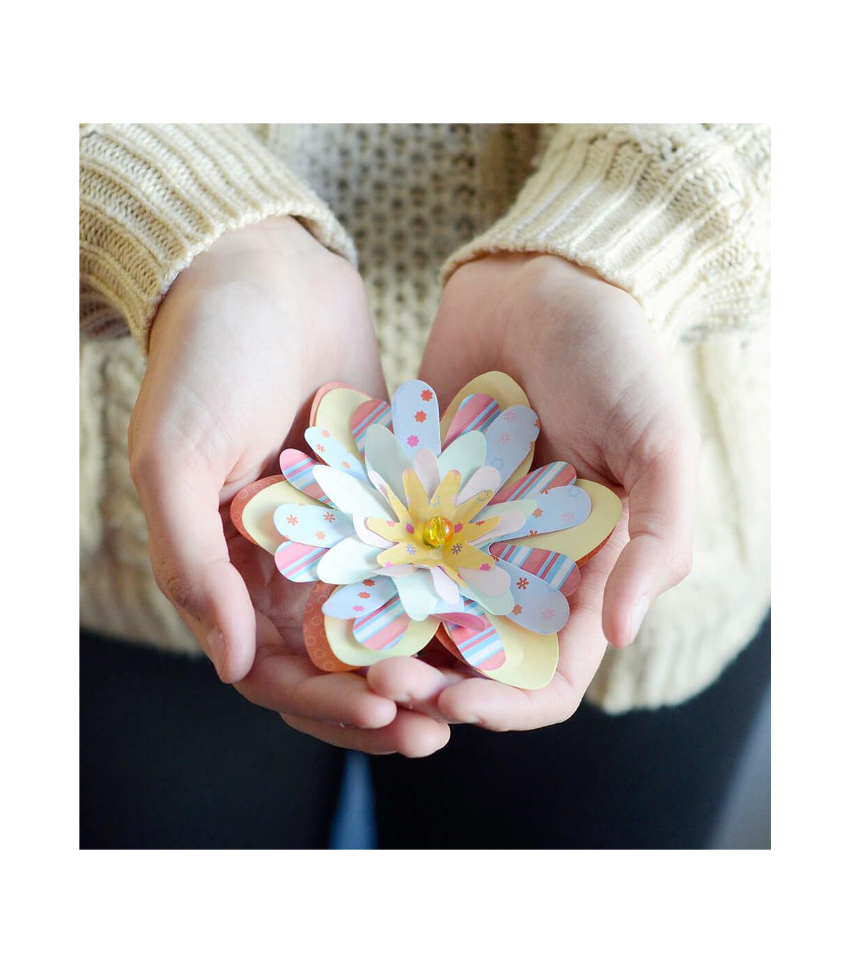 Jugamas Diseña Tus Flores De Papel