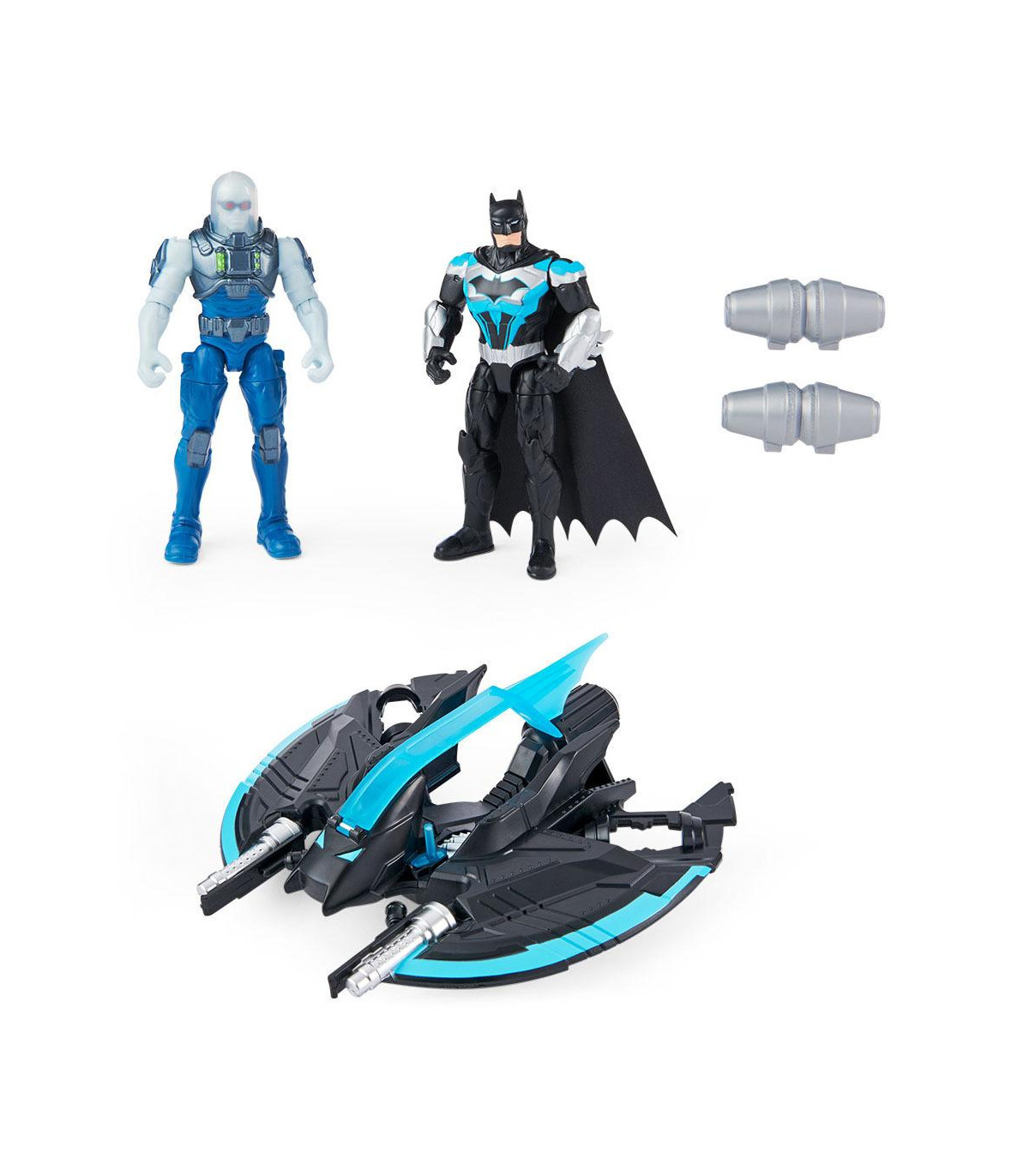Dc Batiavion Con Batman Y Mr Freeze